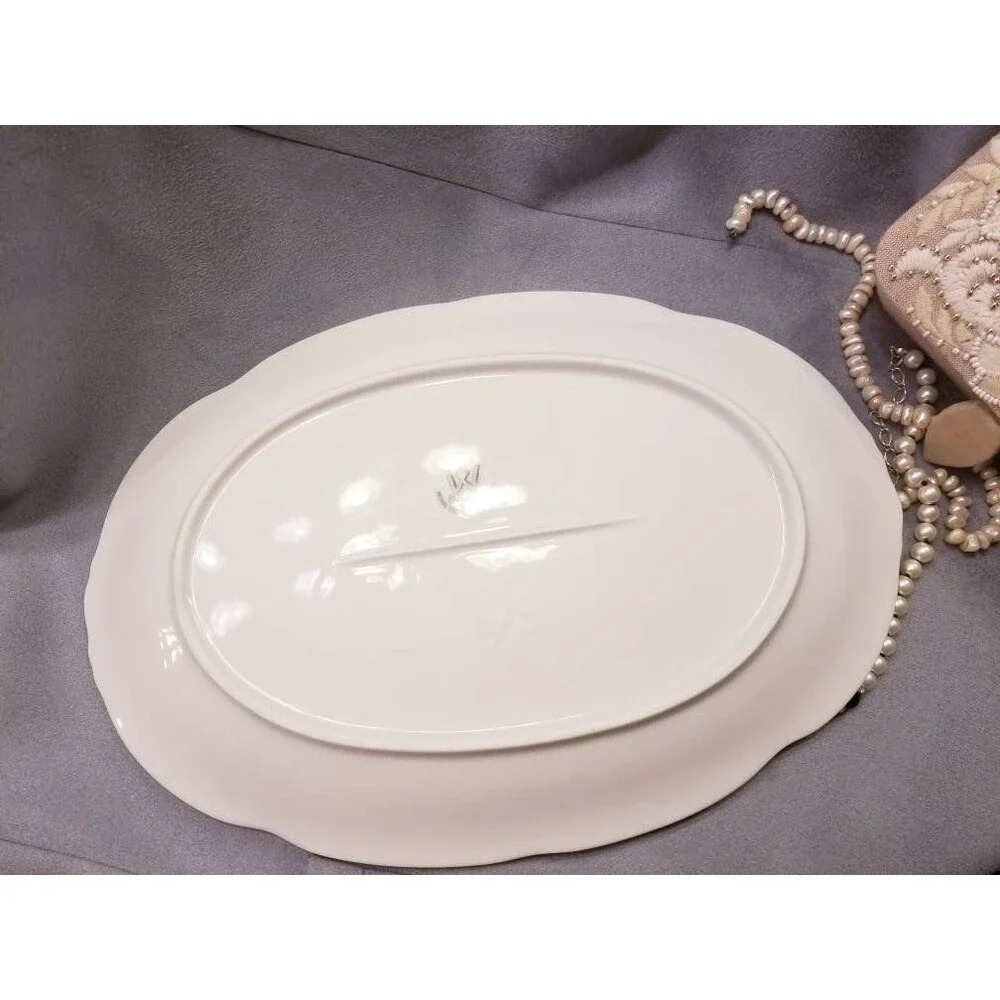 Large Vintage Wawel Poland Royal Vienna Collection China Serving Dish